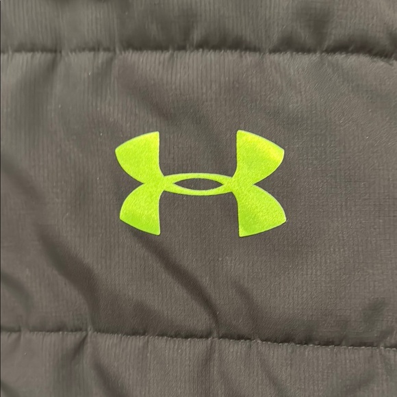 Under Armour Kids Black and Green Jacket - Picture 3 of 6
